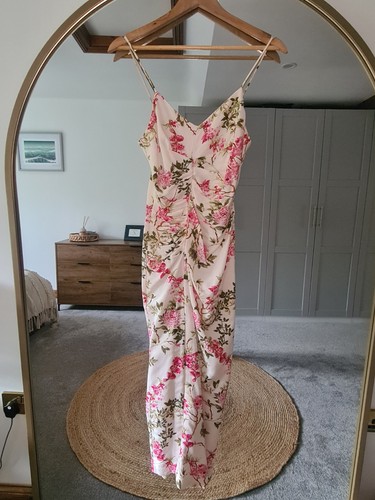 Zara floral summer midi - summer, dress