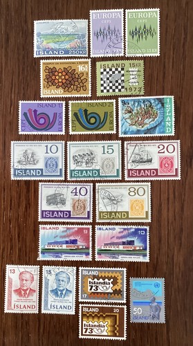 Iceland 1972 sets - sets,