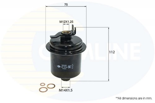 Engine fuel filter comline - fuel, for