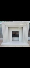 White Marble Fire surround