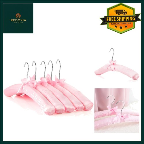 Luxurious pink satin padded - pink,