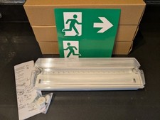 LED Emergency Bulkhead 3W Maintained Daylight IP65 Free Postage Bargain Price