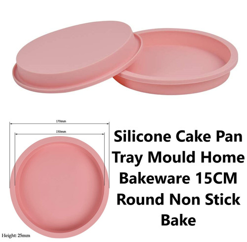 Round silicone cake - cake, pan