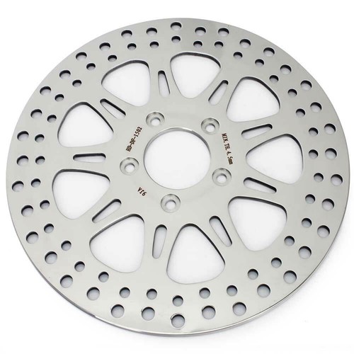 Polished front brake - polished,