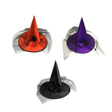 Witch Hat Costume Wide Brim