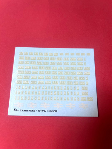 New fox transfers f4310 - new,
