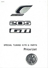 PEUGEOT 205 GT1 ORIGINAL 1986