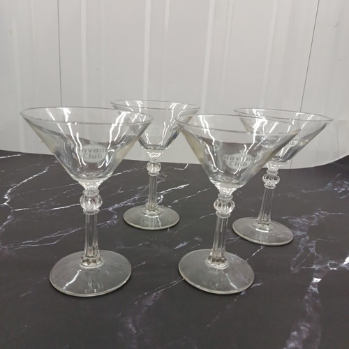 Havana club martini glasses - havana,