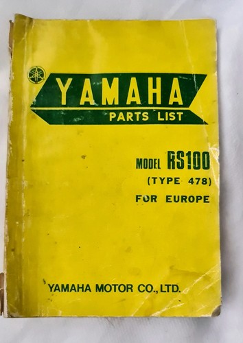 Yamaha rs100 motorcycle parts - rs100,