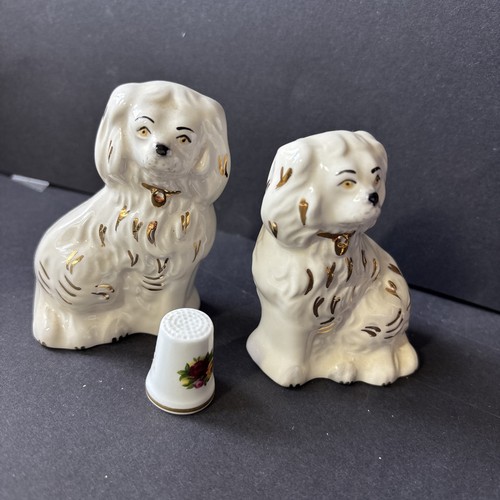 Pair beswick mantel spaniel - of,