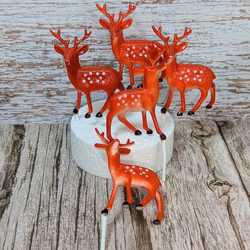 Piece set reindeer deer cake - piece,