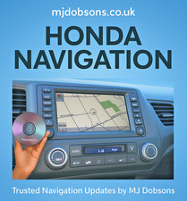 Honda GPS Sat Nav Update |