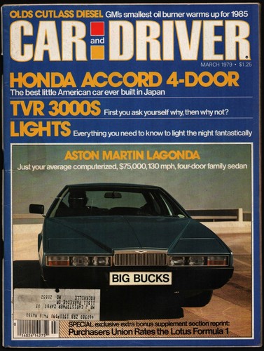 March 1979 car and - 1979,