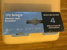 Labigo Rechargeable Electric Spin Scrubber 4 Brush Set