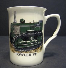 1 Mug FOWLER VF CRAWLER TRACTOR Fine Bone China mug cup beaker