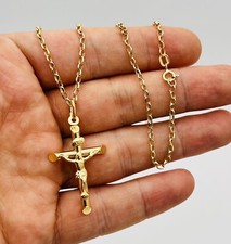 9ct Solid Yellow Gold Inri