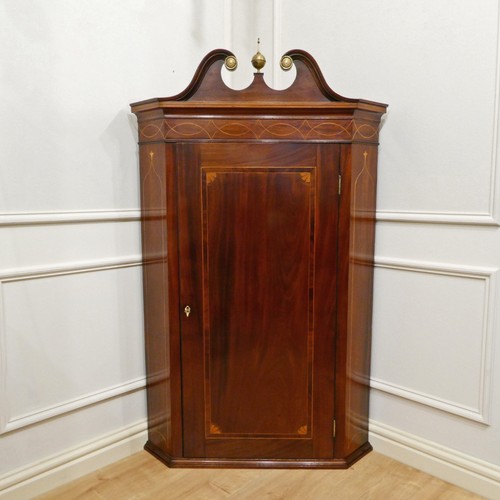 Georgian corner cupboard - georgian,