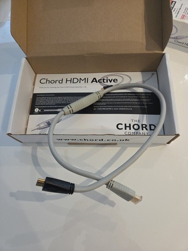 Chord hdmi active silver - hdmi, plus