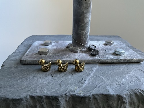 Set gold brass - of,