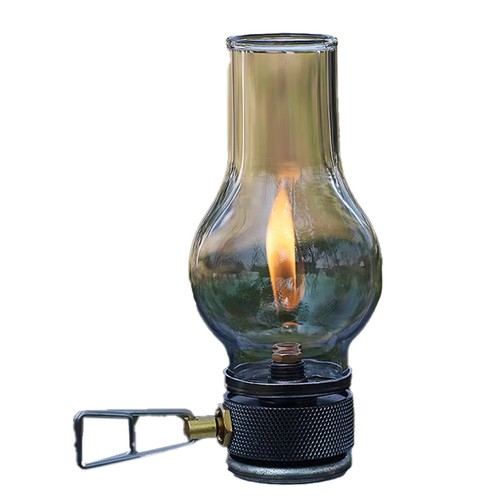 Compact gas lamp for - gas, outdoor