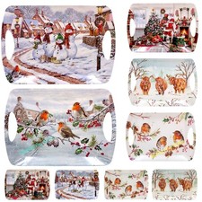 Xmas Santa Melamine Serving