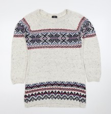F&F Women’s Ivory Fair Isle
