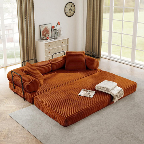 King size convertible orange - convertible,