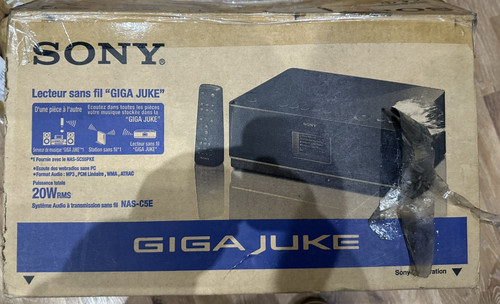Sony gigabit juke nas - sony, nas-c5e