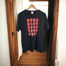 LFC Men’s Black Retro Champions Kit T-Shirt Size M – New Without Tags