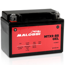 Battery Malossi YTX9-BS Gel