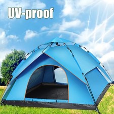 2 - 3 Man Person Camping Tent  UV-Proof Room Outdoor Hiking Backpack Fishing