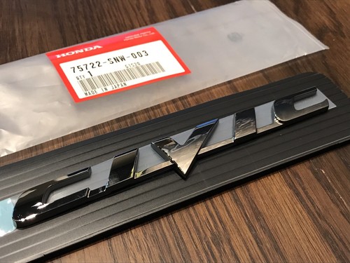 Genuine jdm civic emblem - genuine,