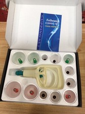 Cupping Therapy Massage Set: 12 Cupping Cups Vacuum Kit - Chinese Feibrand