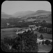 ANTIQUE Magic Lantern Slide GLEN TILT C1890 VICTORIAN PHOTO SCOTLAND 