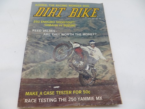 Dirt bike magazine may - magazine, 1973