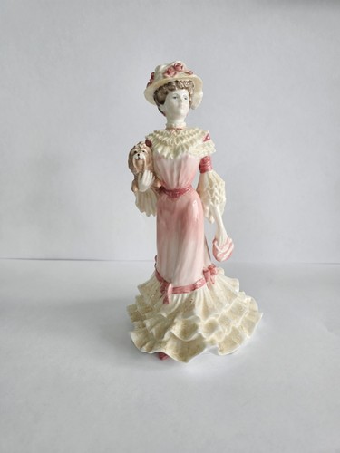 Coalport golden age lady - coalport,