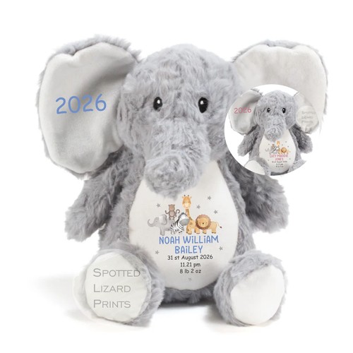 Personalised baby elephant - personalised,