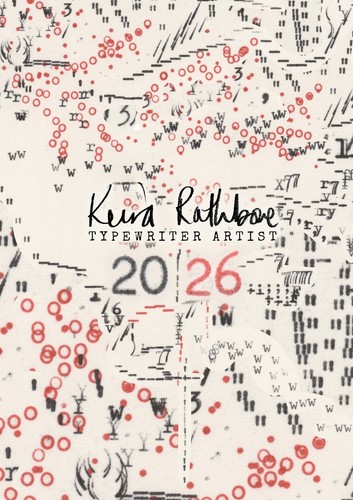 Keira rathbone typewriter art - keira,