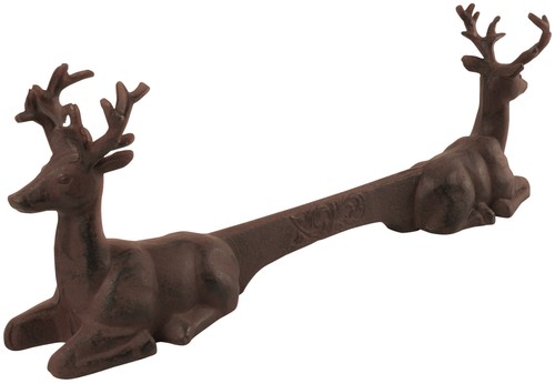 Cast iron deer stag antler - iron,