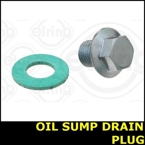 Oil sump drain plug - sump,