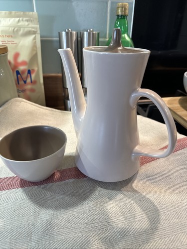 Poole pottery twintone oyster - pottery,