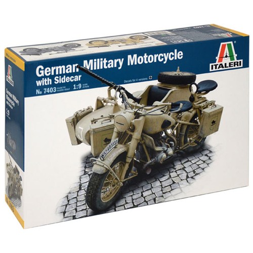 Italeri 7403 bmw r75 - bmw, with