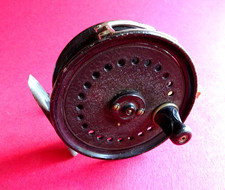 GOOD USED VINTAGE 3 3/4" MEDIUM WIDTH ALLCOCK MARVEL (BEAUDEX PATTERN) FLY REEL