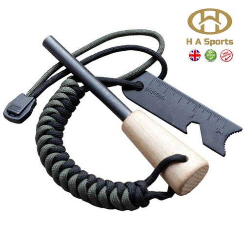 Survival flint fire starter - flint,