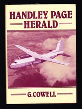 Handley Page Herald by Cowell History & Photos 1980 1st ED HB DJ