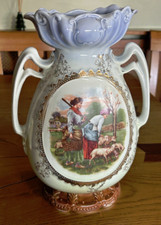 Victorian Large Vase Tending