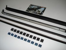 ESCORT MK1 MOULDED WINDOW TO DOOR SEAL & INNER SEAL KIT INCLUDING CLIPS 