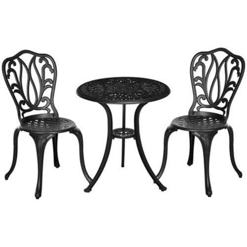Piece patio bistro set cast - piece,