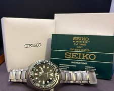 Seiko Prospex Kinetic GMT Diver's SUN019 5M85-0AB0 48mm Men’s With New Capacitor