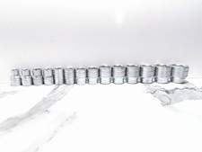 TENG TOOLS 14PC 3/8" DRIVE METRIC 6 POINT SHALLOW SOCKET SET REF5543